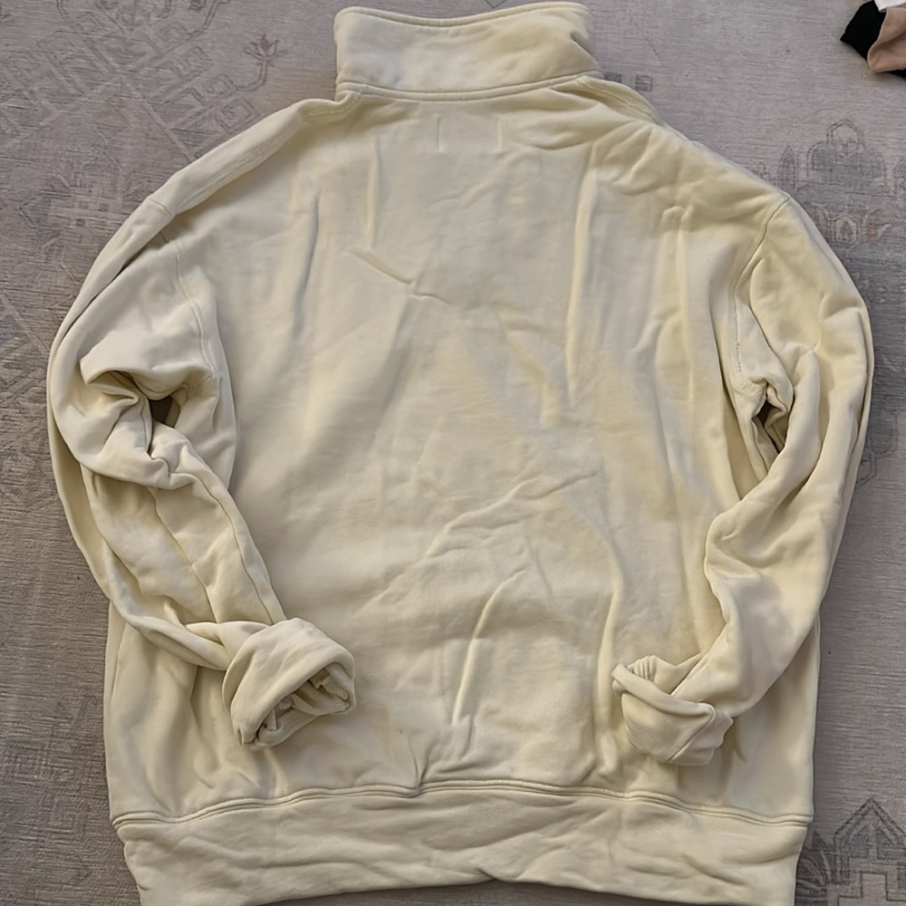 Solid & Striped Half Zip Sweatshirt - image 3